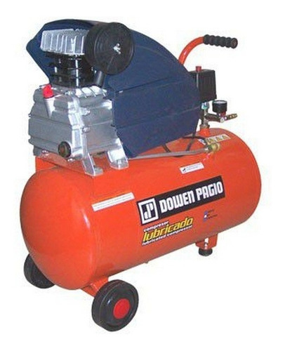 Imagen 1 de 1 de Compresor de aire eléctrico Dowen Pagio CA2550SP naranja 220V 50Hz