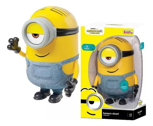 comprar Stuart Boneco Minions Fala 25cm Meu Malvado Favorito Filme