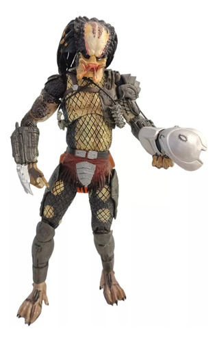 Figura Depredador Predator Jungle Hunter Con Accesorios