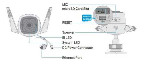Tapo C310 Tp-link Cámara Wi-fi De Seguridad Para Exteriores