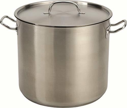 24 Quart De Acero Inoxidable De La Olla Con Tapa.