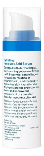 Sérum CeraVe Hydrating Hyaluronic Acid Face Serum CeraVe