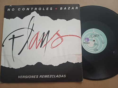 Flans-no Controles / Bazar-12 Disco Sencillo Latin Pop (Usado)