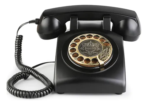 comprar Teléfonos Fijos Rotativos Retro Sangyn Con Anillo Mecánico..