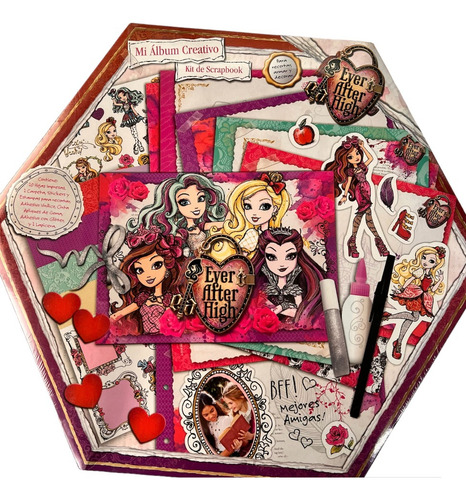 Hermoso Mi Album Creativo Kit De Scrapbook Ever High Kreker
