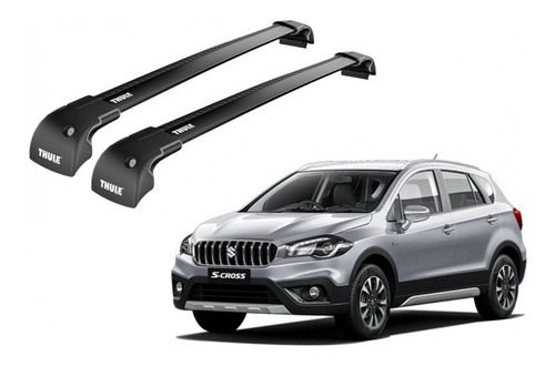 Barras Thule Suzuki Sx4 S-cross 14- Pf / Wingbar Edge Black