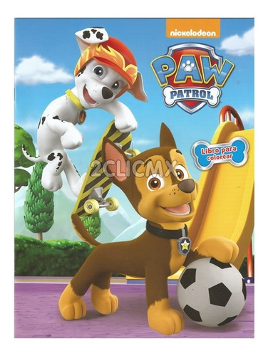 Libros Colorear Paw Patrol #2 16 Pg Recuerdo Fiesta Infantil