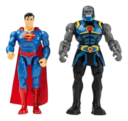 Dc Universe Set Superman Y Darkseid 10 Cm (6056334)