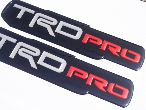Emblema Trd Pro Para Toyota, Hilux, Tacoma, Meru, 4runner.