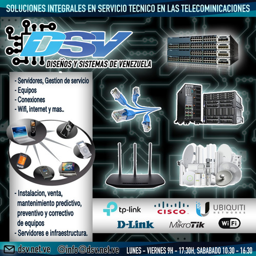 Imagen 3 de 5 de Servicio Técnico Cctv, Servidores, Wifi, Red Y Más.