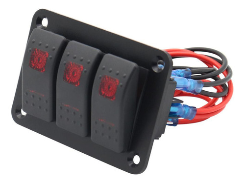 Panel De Interruptores Para Barcos Marinos Dc 12v/24v Para