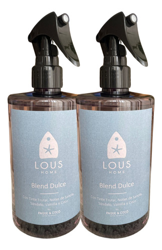 Perfume Ropa Y Ambientes Pack X2 Fragancia Premium Dulce Coco Perfumina Textil Telas Hogar Frescura Duradera Aromatizador Spray Fragancia Intensa Limpieza Confort Aromaterapia Sensación Bienestar