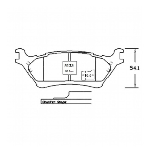 Pastillas Freno Ford F150 3.7 2012 Dohc Motor 227