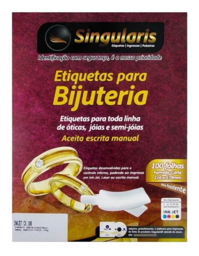 4.000 Etiquetas Colante Para Óculos E Joias Ebf23 Item