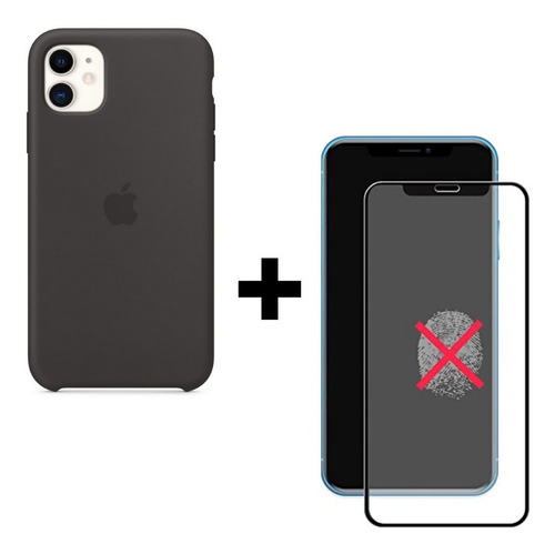 Forro Silicone Case Para iPhone 11 + Cerámica Matte