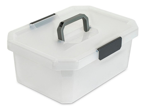 Caja Organizadora Estrabox Con Manija 11l Natural