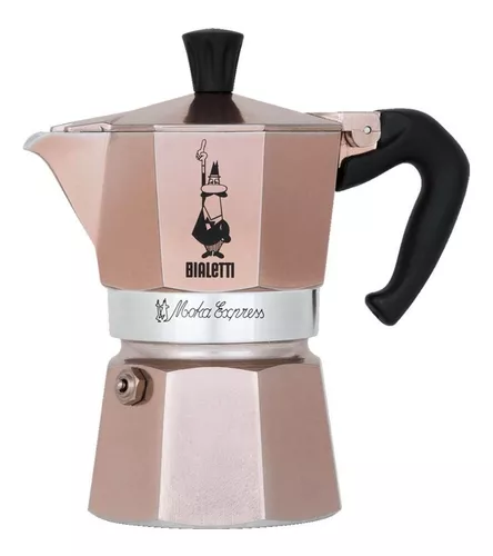 BIALETTI Cafetera Bialetti Moka Express Italiana 3 Tazas (130 ml Capacidad)