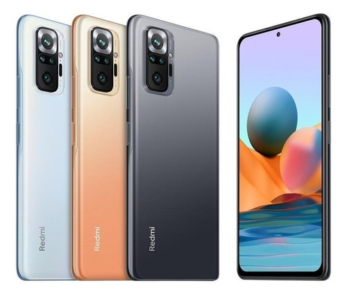 Imagen 6 de 6 de Xiaomi Redmi Note 10 Pro (Global) Dual SIM 64 GB azul glaciar 6 GB RAM