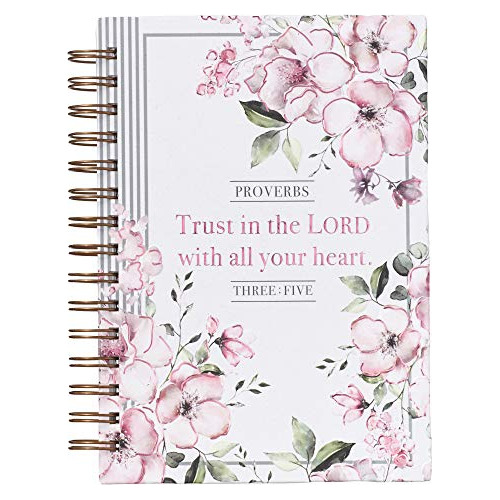 Book : Christian Art Gifts Journal W/scripture Trust In The