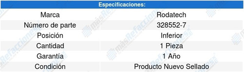 Polea Guia Accesorios G6 3.5l V6 07-10 Rodatech 5655650