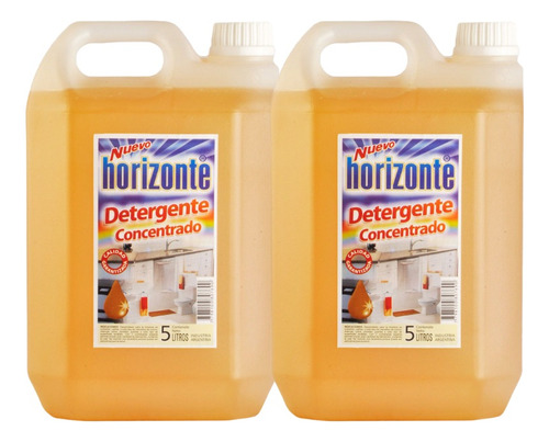 Detergente Concentrado Cristal 30% X 5 L - Pack 2 Unid