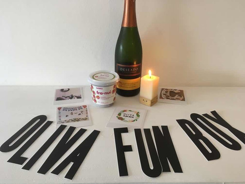 Caja Regalo Aniversario/cumpleaños/brindis Con Franui