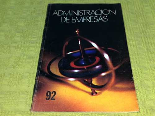 Administración De Empresas Año 8 Nº 92 Noviembre 1977