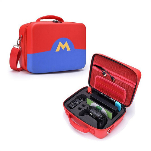 Imagen 3 de 7 de Bolso Rigido Travel Deluxe Para Nintendo Switch Y Oled