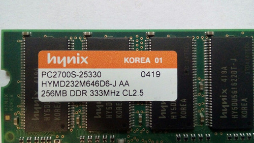 Memoria Ram Ddr 256mb Pc2700s Laptop