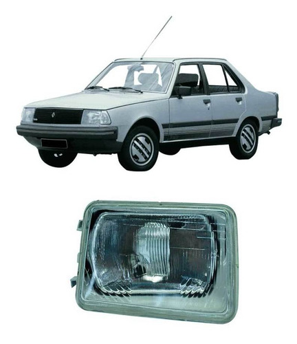 Semioptica Renault 18 1981= Der. Mando Manual
