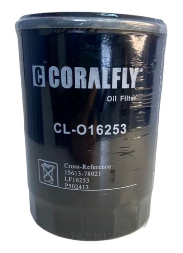 Filtro De Aceite Coralfly Cl-o16253=51752/57411/p550422