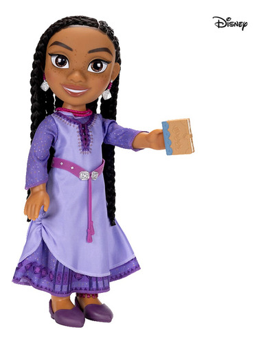Muñeca Asha Película Wish Disney Set De Juego Aventurera