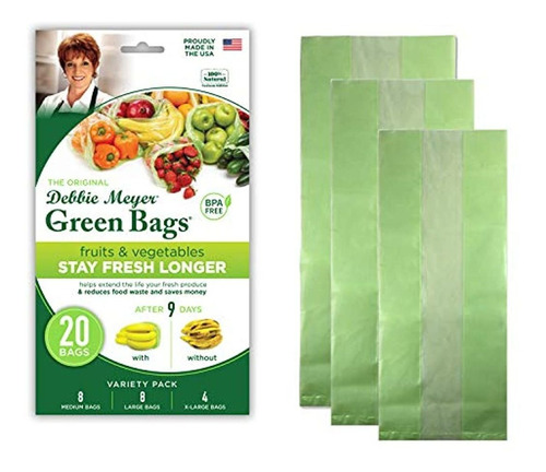 Debbie Meyer Greenbags - Bolsas Reutilizables Sin Bpa