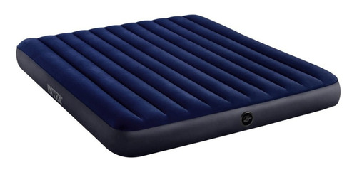 Colchon Inflable Intex 64755 King Dura Beam Standar 152 X 20 Azul