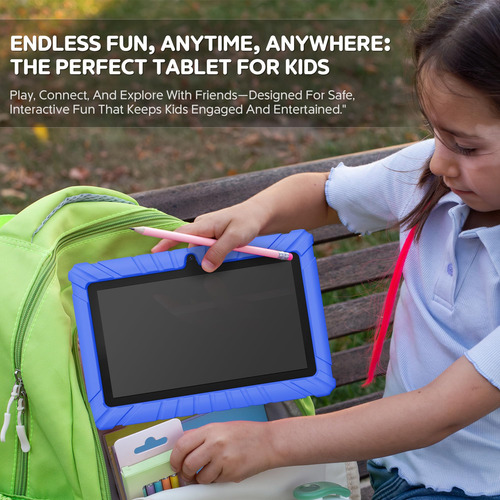 Tablet Contixo V8-2 Para Niños, 7 Pulgadas, 16 Gb, Android 8