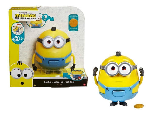 Minions Otto Mi Amigo Parlanchín Figura Con 20 Sonidos