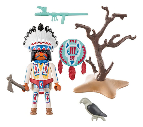 Playmobil Special Plus 70062 Jefe Nativo Americano