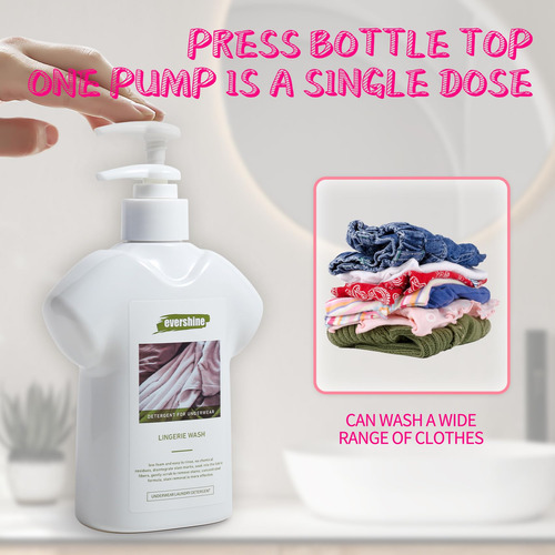 Detergente De Lencería Doble Concentrado 300 Ml Aroma Jazmín