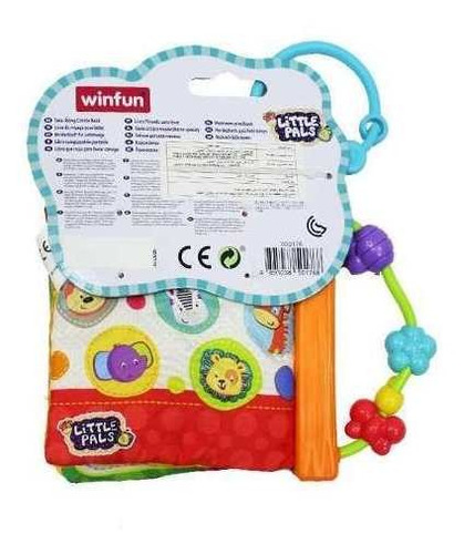 Imagen 3 de 4 de Libro Con Texturas Y Mordillo 0176 Original Winfun
