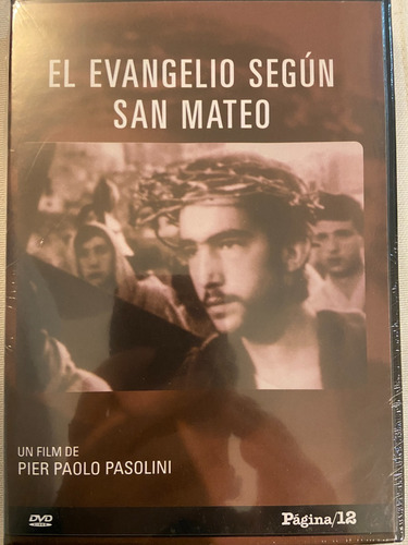 Dvd El Evangelio Segun San Mateo / De Pier Paolo Pasolini
