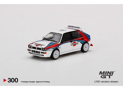 Imagem 3 de 5 de Miniatura Mini Gt 1:64 - Lancia Delta