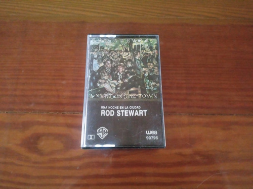 Rod Stewart  Una Noche En La Ciudad  Cassette Nuevo 