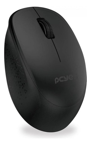 Mouse Pcyes Mover Black, Wireless, 1600 Dpi, 3 Botões