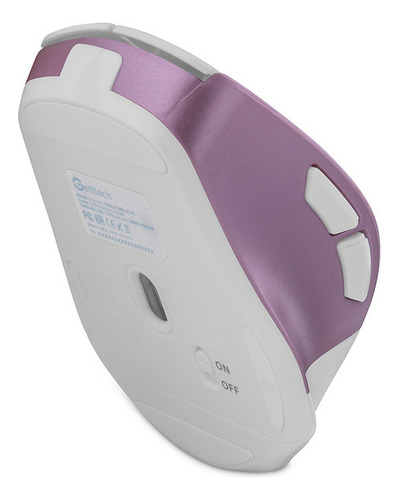 Mouse Ergonomico Silencioso Getttech Inalambrico 1600 Dpi 6