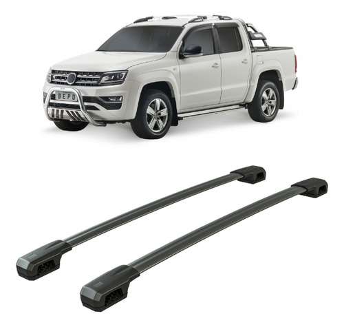 Travessa Teto Elite Preto Vw Amarok 2010 À 2023