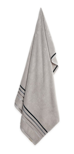 Toalla De Baño Lumina Gris Perla/gris