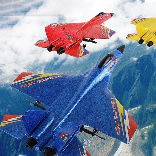 Su-27 Rc Fija Rtf 2 Canales Luces Frescas Epp Espuma