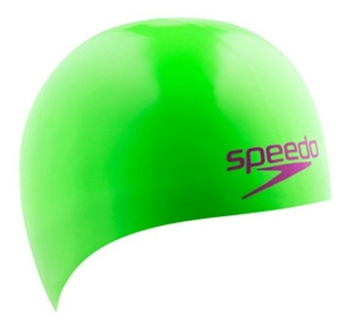 Gorra Casco Natación Speedo Fastskin Competición Color Verde Oro 404 Diseño De La Tela Liso Tamaño L