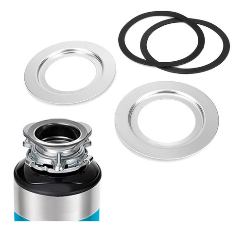 Adaptador Para Triturador De Alimentos De Acero Inoxidable D