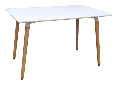 Mesa Eames Madera Laqueada Rectangular 140x90x75 Cm